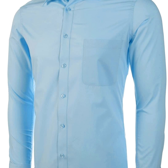 Marquis slim fit dress shiry steel blue  Brand new - Picture 1 of 4